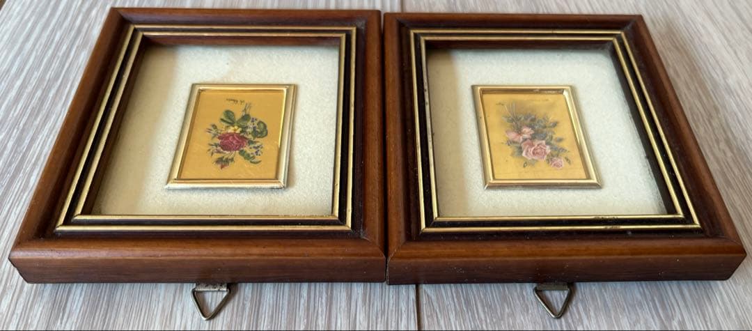 ⭐️アンティーク⭐️23KTG 金箔 クロモリトグラフ リトグラフ