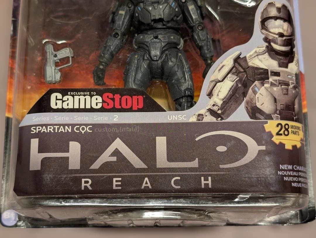 Halo Reach　CQC　ダークグレー　マクファーレントイズ　フィギュア