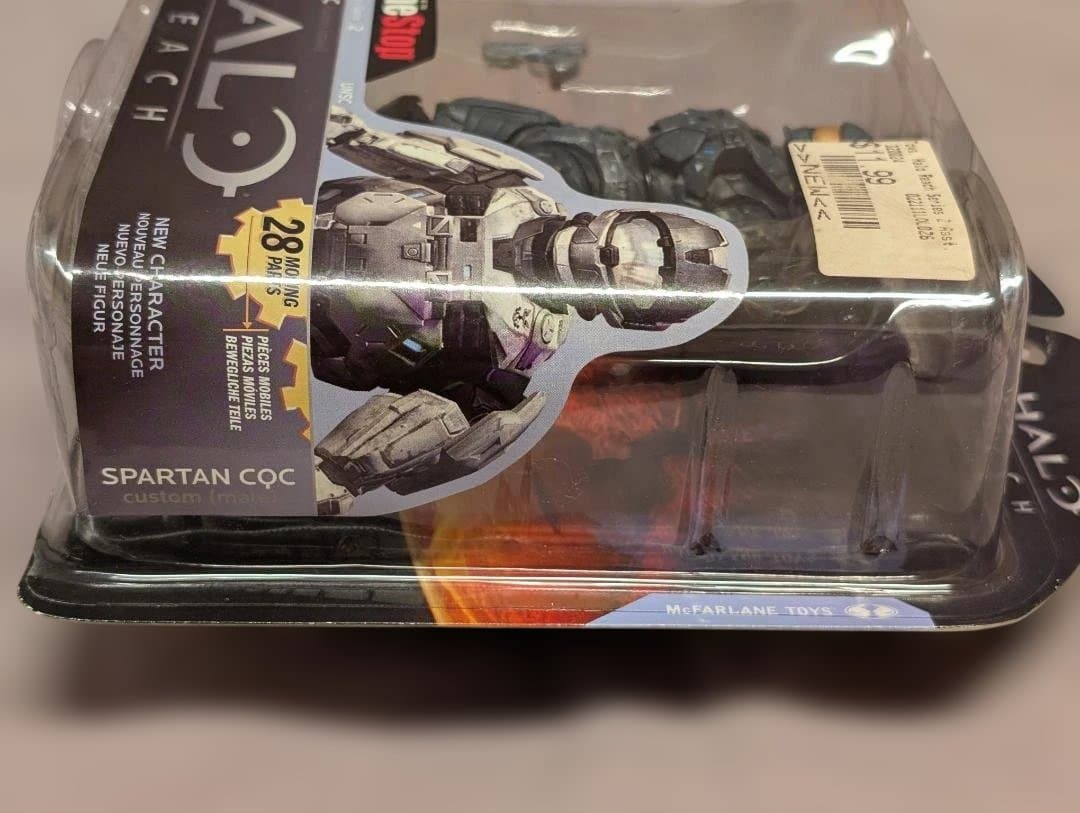 Halo Reach　CQC　ダークグレー　マクファーレントイズ　フィギュア