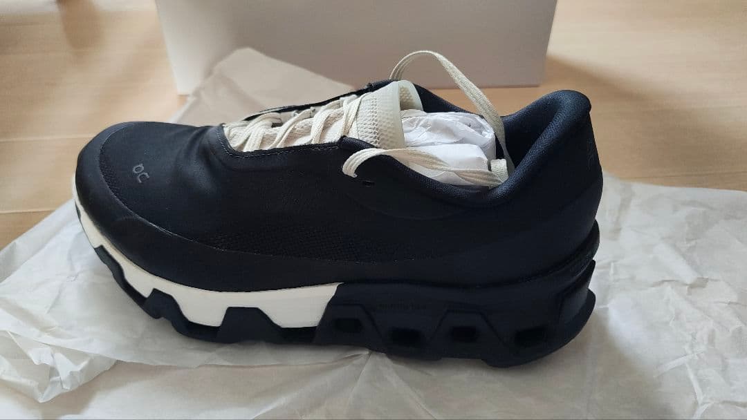 靴 On Cloudmonster Hyper PAF Black 25.5cm