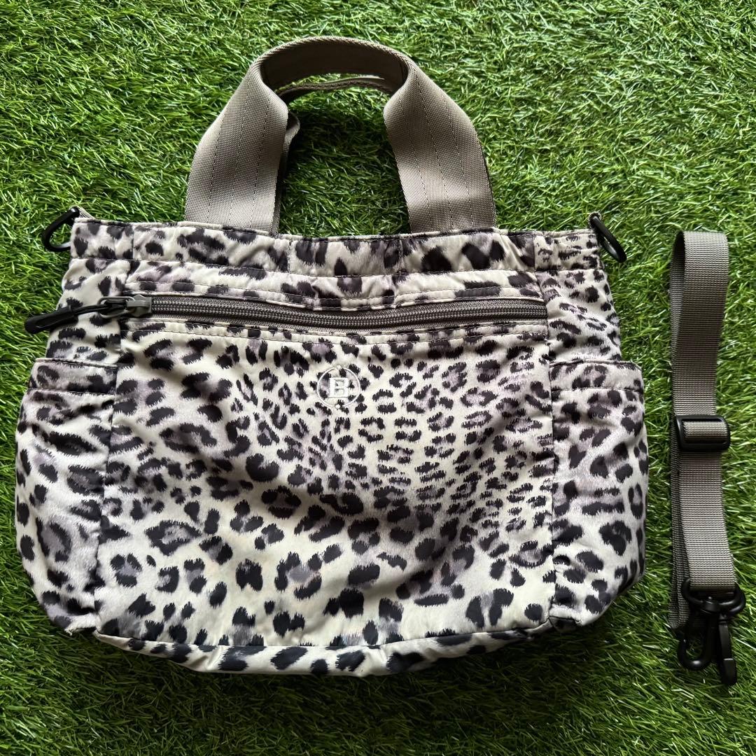 廃盤 ブリーフィング ゴルフ BRIEFING レオパード 豹柄 カートバッグ