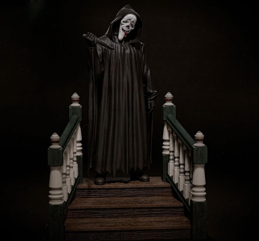 1/10　未塗装 未組立　フィギュア　ガレージキット 　ghostface