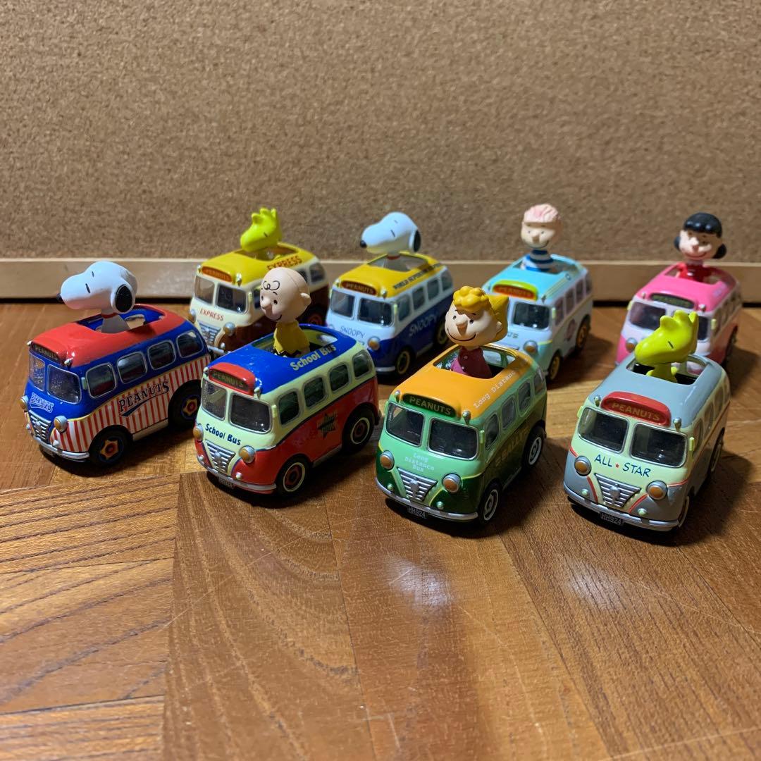 タカラ チョロQ スヌーピーコレクション バス コンプリートセット