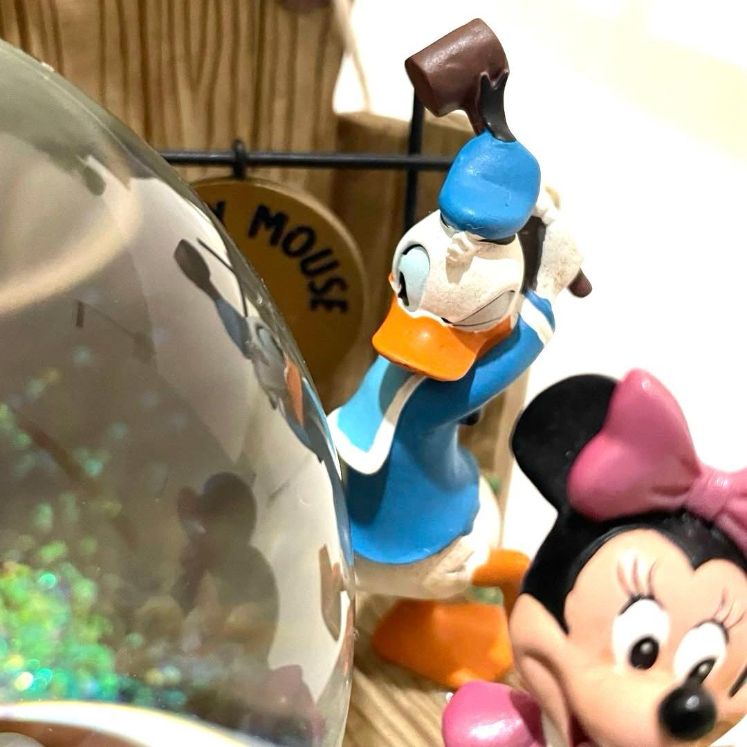 ディズニー　ミッキーマウスクラブ　スノードーム/スノーグローブ　オルゴール付き