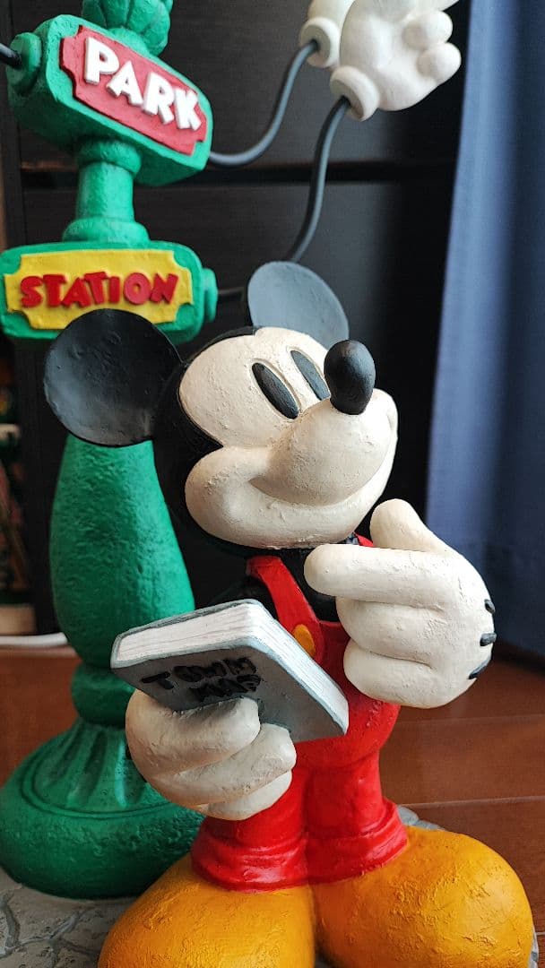 DISNEY ディズニー　ミッキー・マウス　スリッパラック　セトクラフト　置物