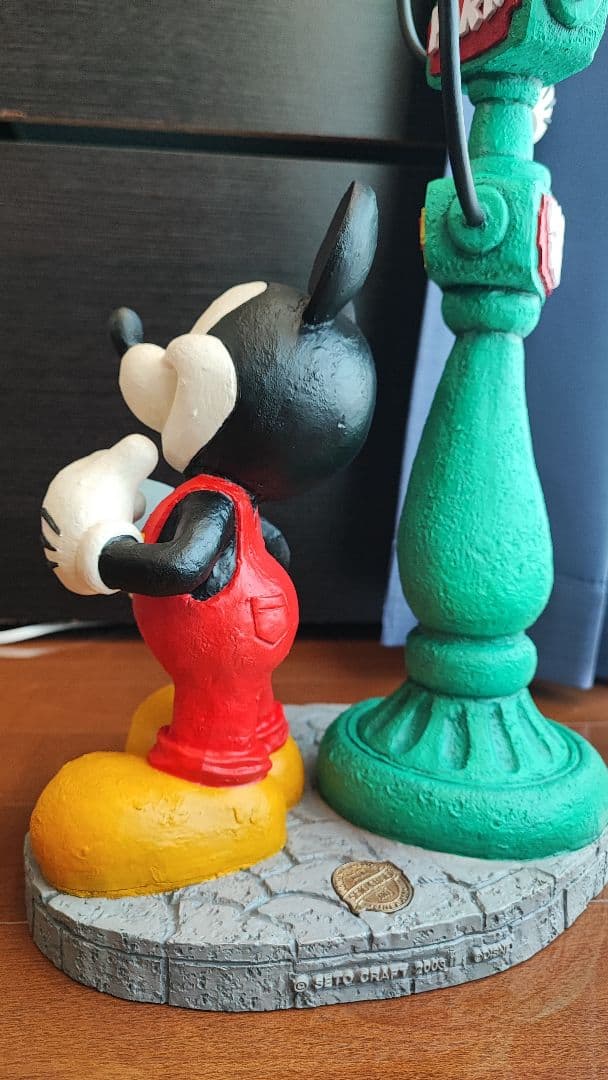 DISNEY ディズニー　ミッキー・マウス　スリッパラック　セトクラフト　置物