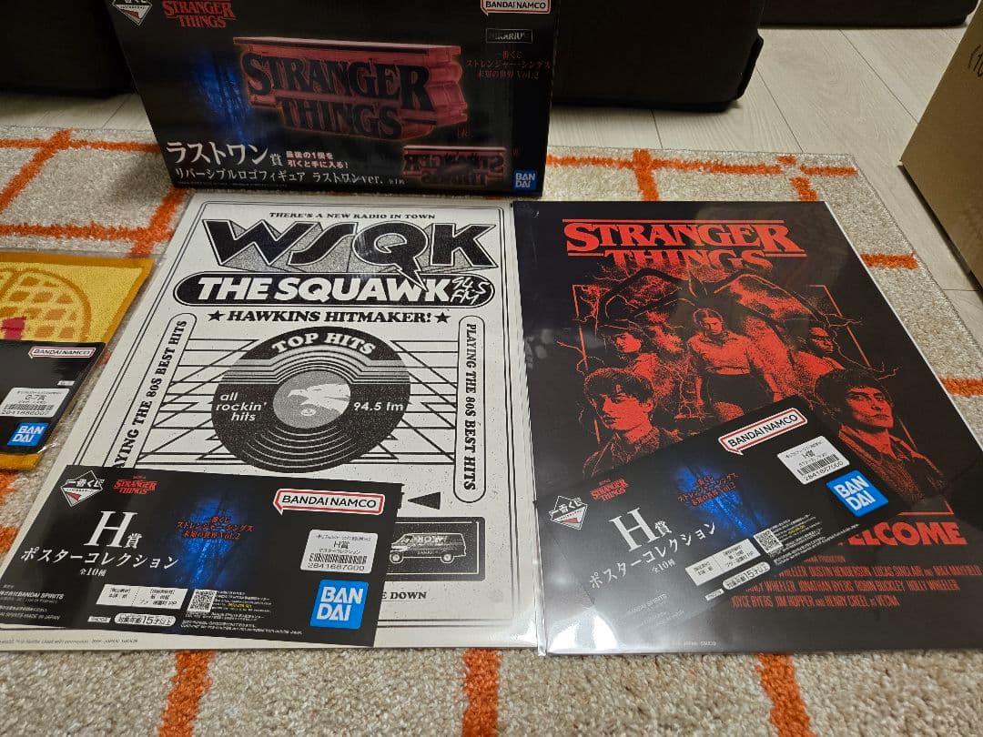 一番くじ】 ラストワン賞 リバーシブルロゴフィギュア +おまけ3点付き