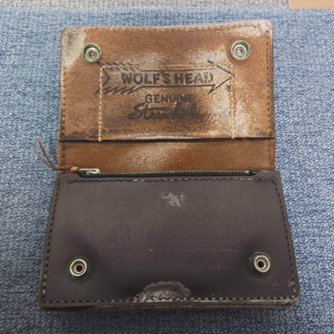 WOLF'S HEAD 】ウルフズヘッド 長財布 - メルカリ