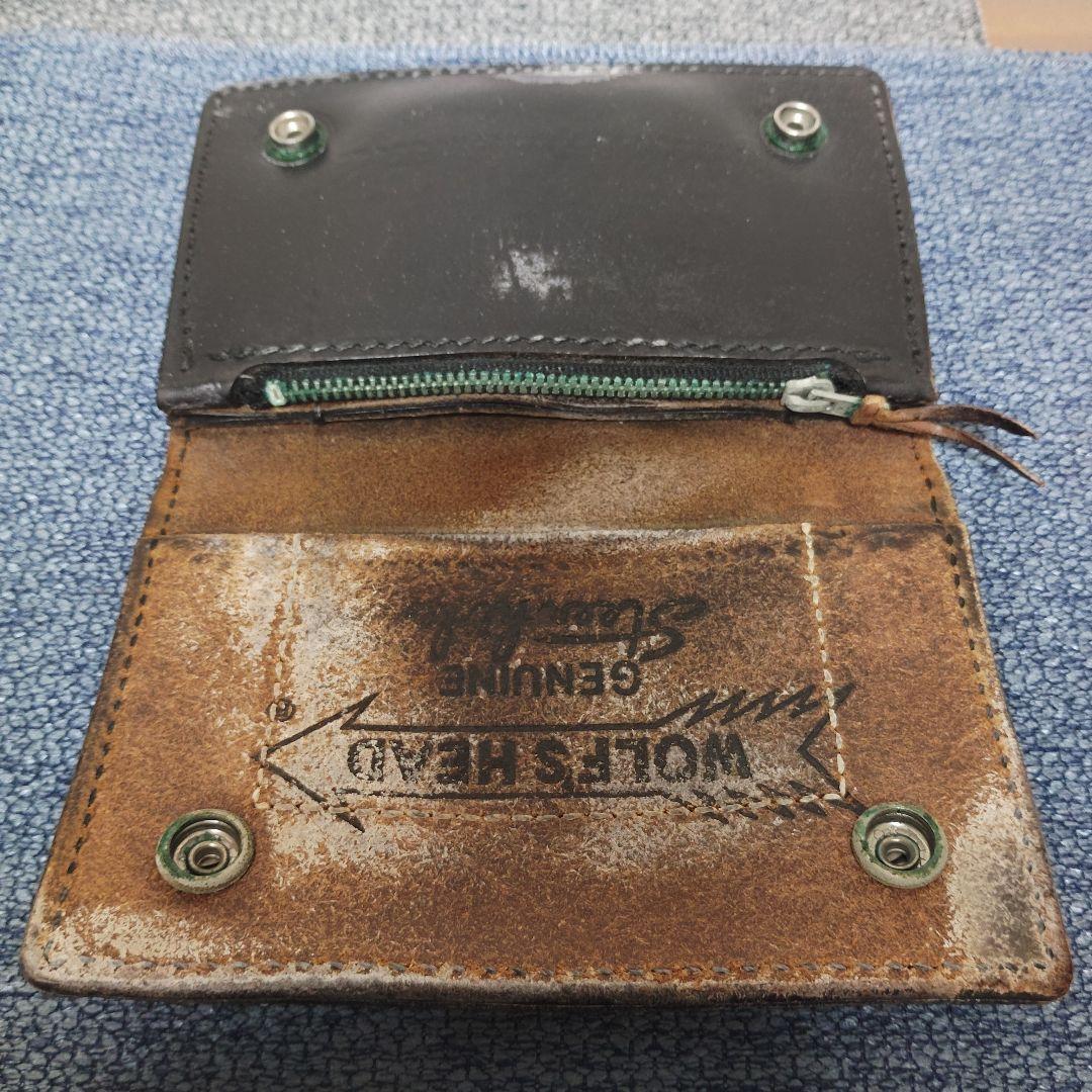 WOLF'S HEAD 】ウルフズヘッド 長財布 - メルカリ