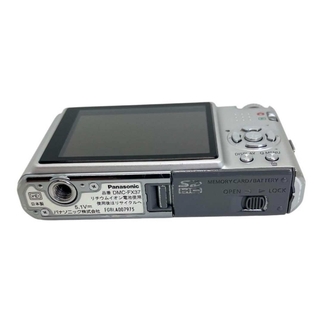 Panasonic LUMIX DMC-FX37 デジカメ コンデジ シルバー - メルカリ