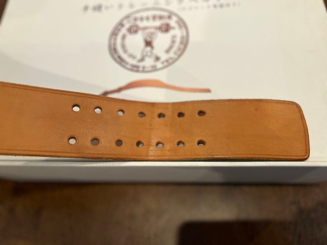 ニコライ堂トレーニングベルト サイズS（小） 二本ピン UESAKA製