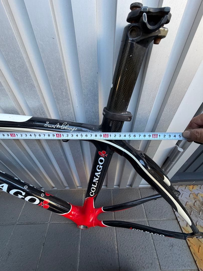 COLNAGO CX-ZERO カーボンフレーム&フォーク 難ありかも - メルカリ