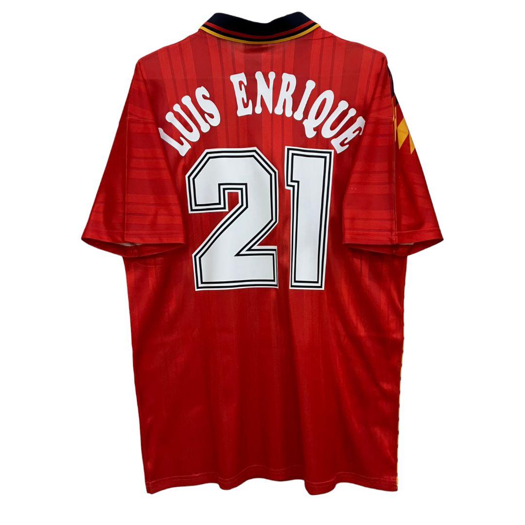 1994 スペイン代表 ルイス・エンリケ アディダスオフィシャル ユニフォーム
