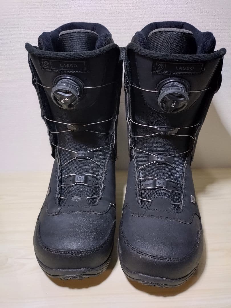 RIDE LASSO BOA スノーボードブーツ 27cm 2025 Ride Lasso Men's Snowboard Boots — All-Mountain Flex