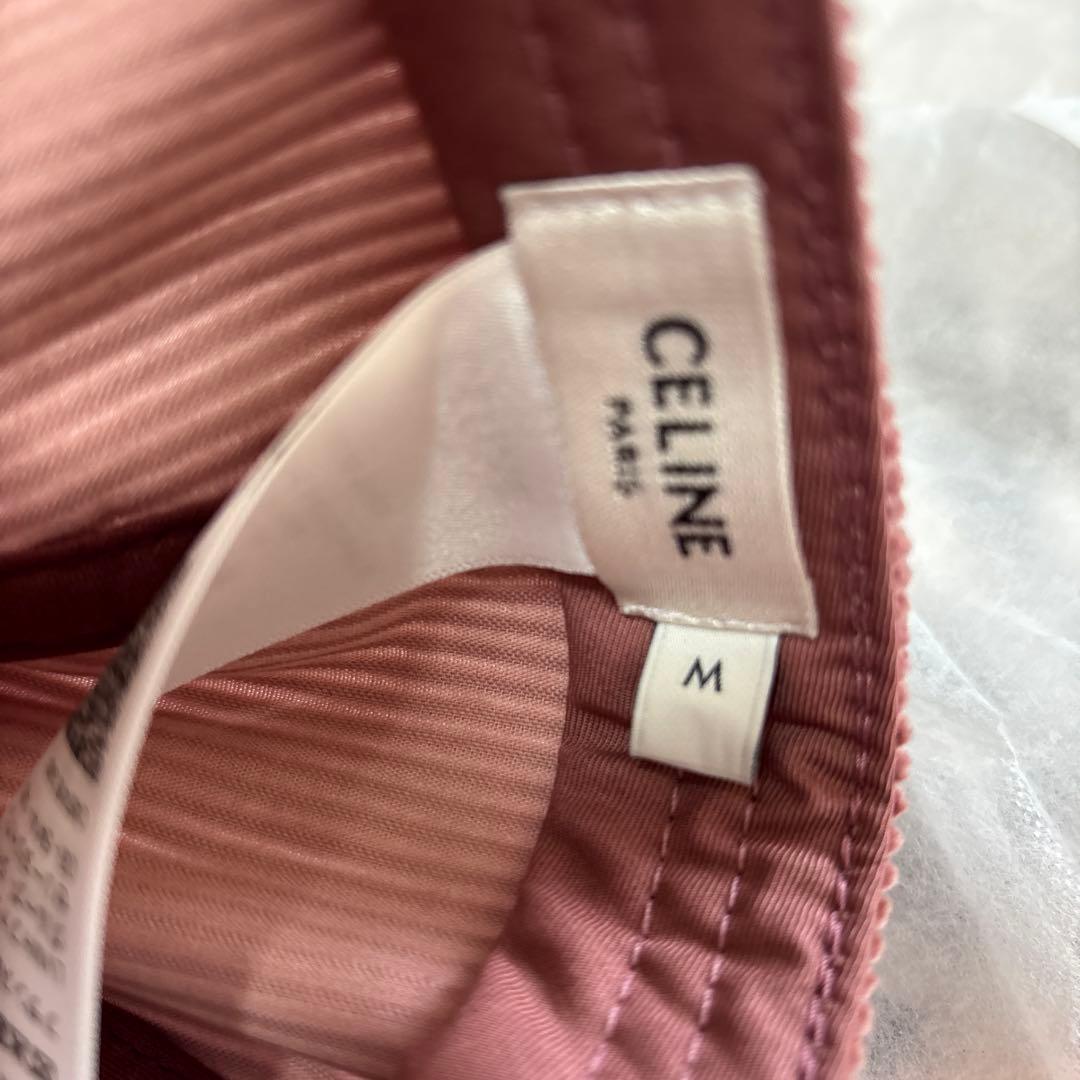 2025セリーヌ トリオンフ キャップ 帽子 ローズプード ピンクM新品未