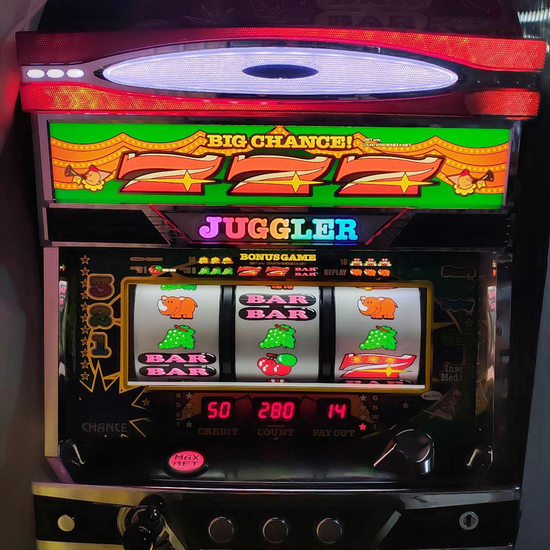 ＳアイムジャグラーＥＸ　6号機　不要機　ボリューム調整、説明書付き。