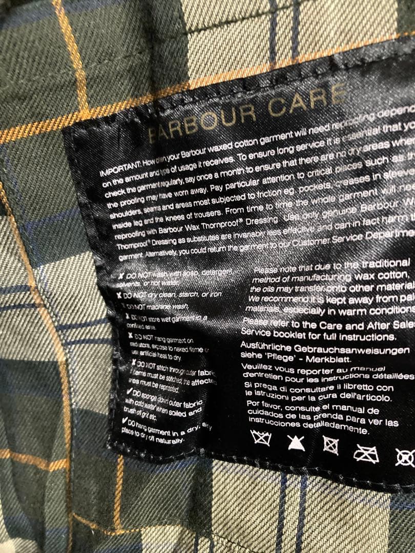 英国製】Barbour バブアー SL ビデイル 36 ラスティック - メルカリ