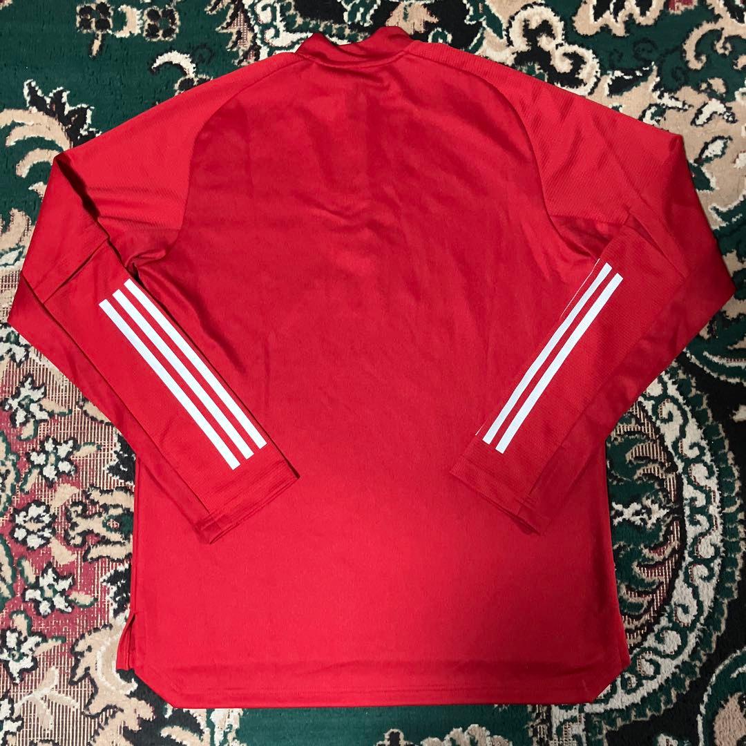 美品 adidas 日本代表 XO ハーフジップ トレーニングトップ 長袖