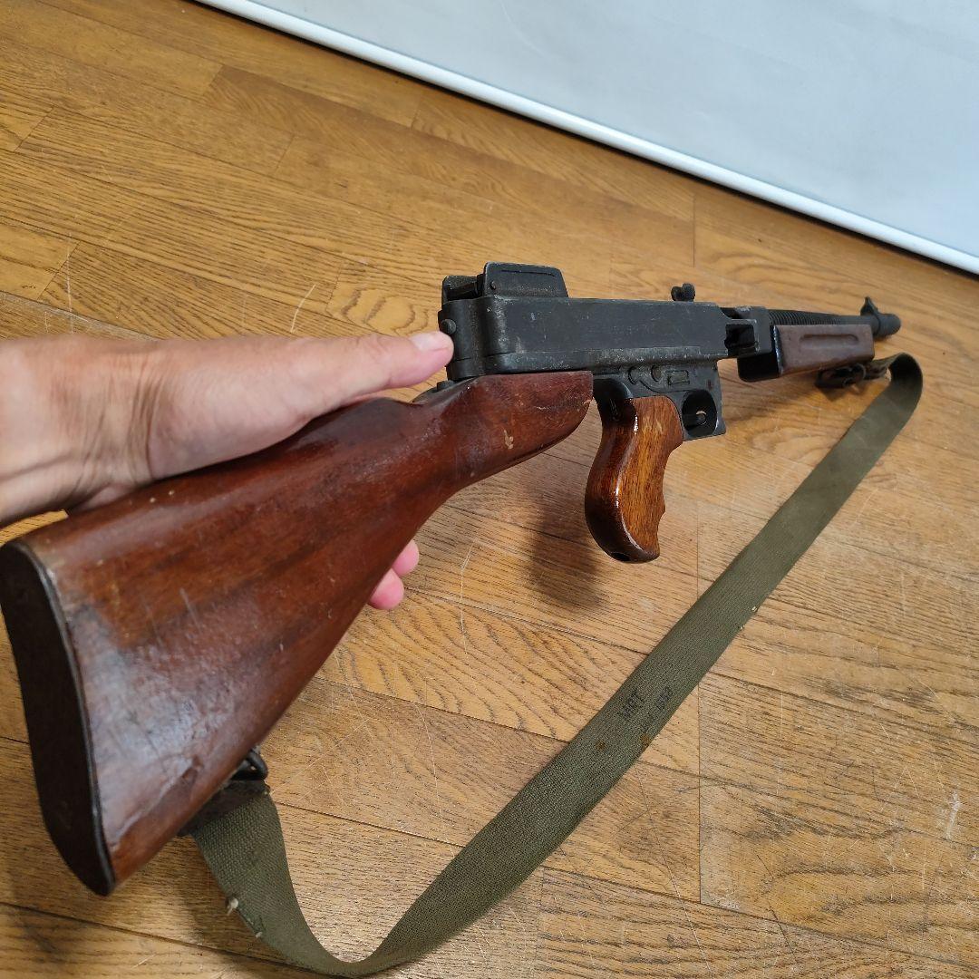 MGC トンプソン モデルガン 木製グリップ 弾倉欠品