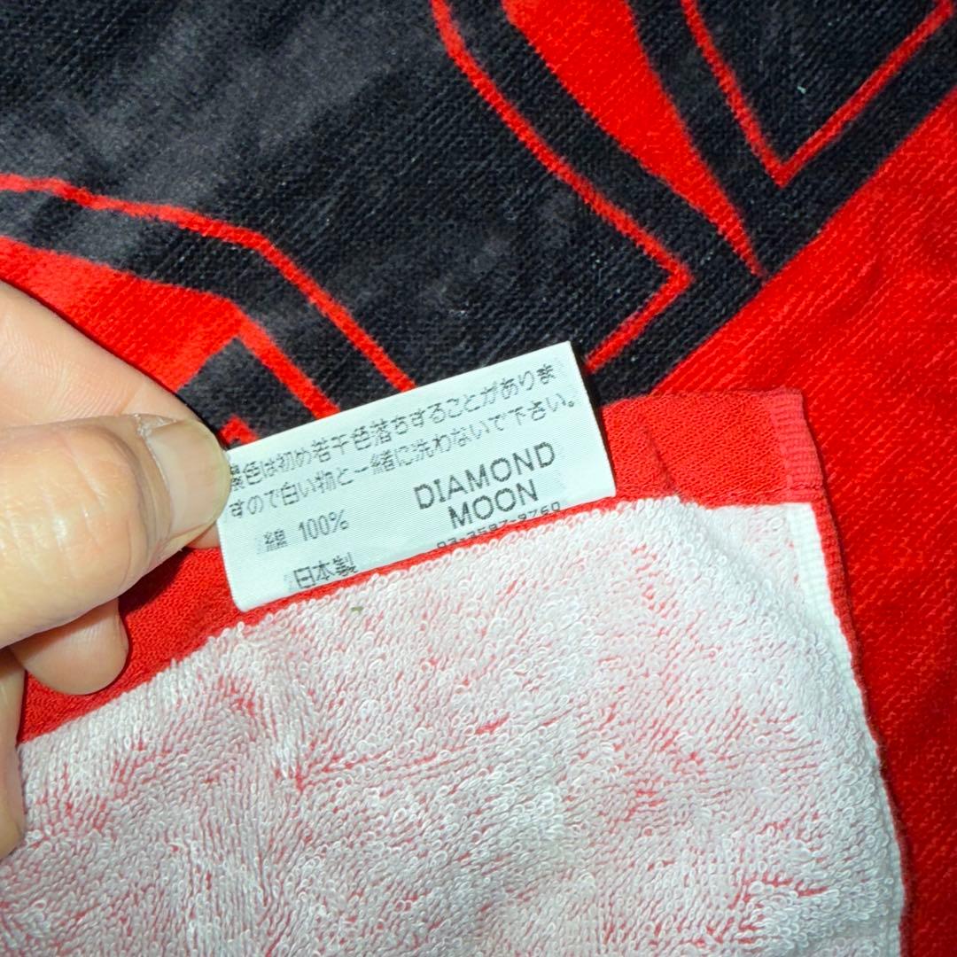 美品】矢沢永吉/ スペシャルビーチタオル レッド YAZAWA EIKICHI