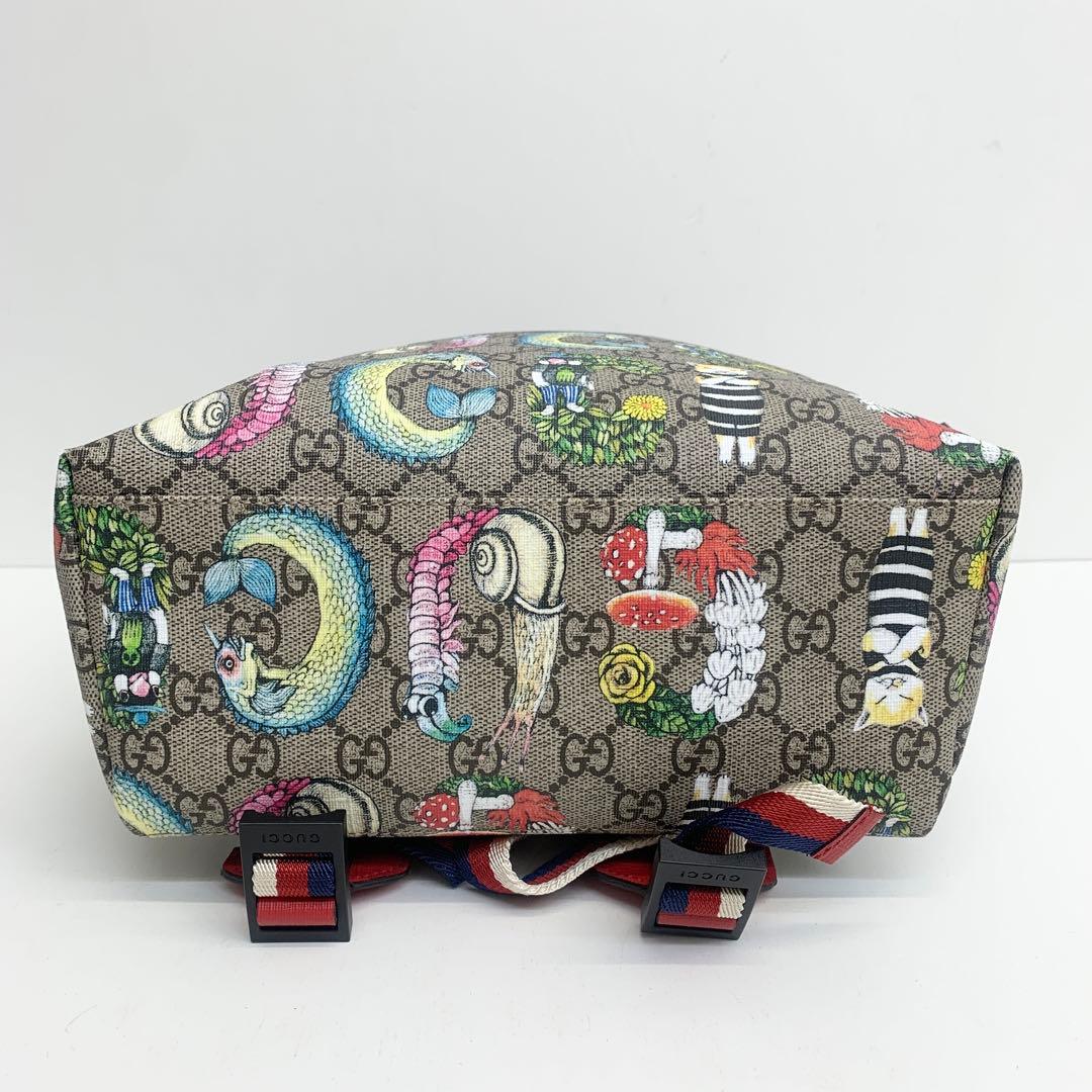 美品 グッチ ヒグチユウコ GGスプリーム バックパック 2408277 - メルカリ