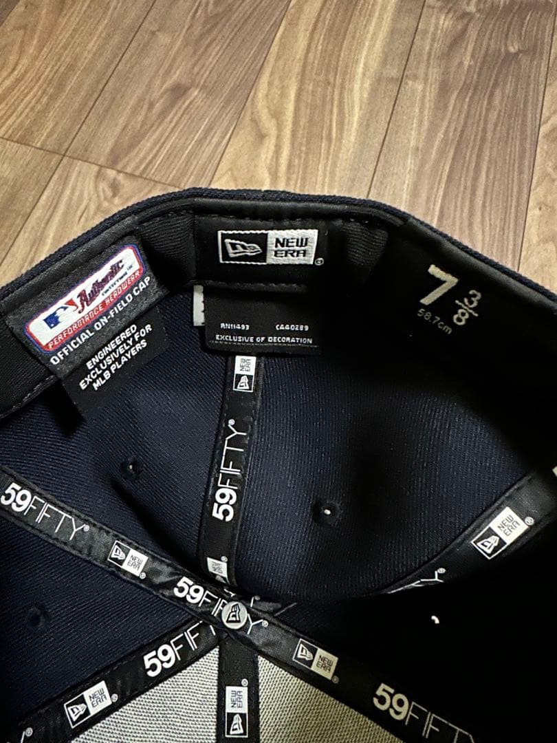 NEW ERA】 MLB公式キャップ 7 3/8 58.7cm3点セット