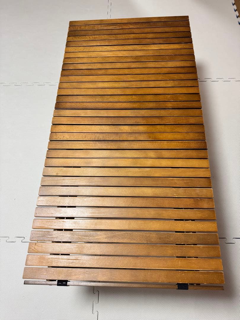 ハイランダー　ウッドロールトップテーブル　ダークブラウン 120 ウッドロールトップテーブルLIGHT 120 アウトドア キャンプ