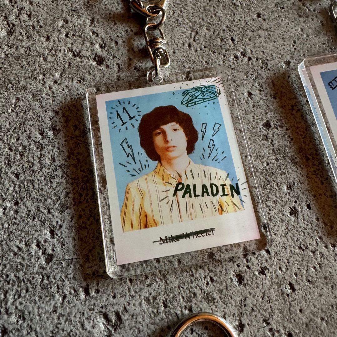 ストレンジャーシングス 落書きデザイン キーホルダー全6種類セット