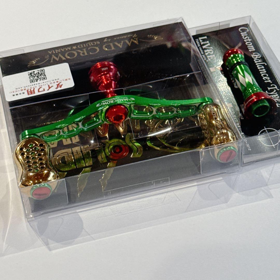 スクイッドマニア MAD CROW98 フィーノリミテッド ダイワ用 リール