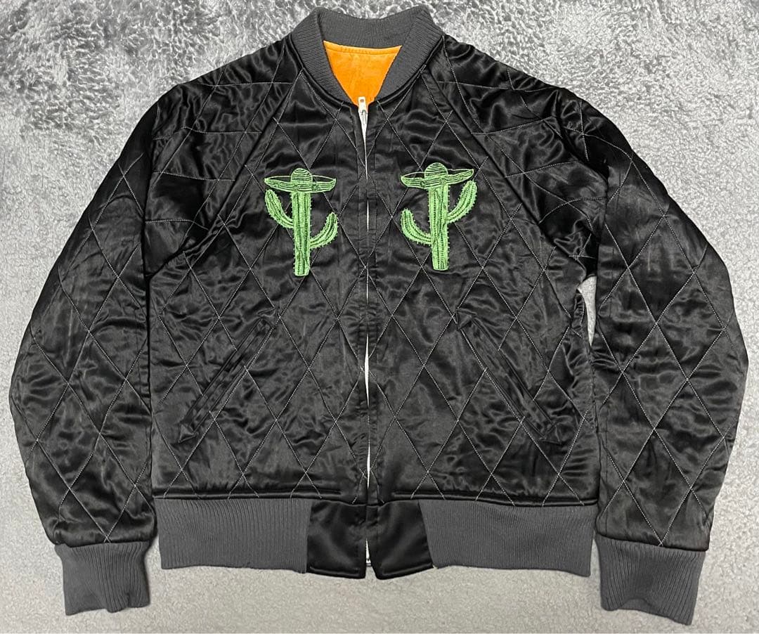 ドライボーンズ✖️デルボマーズ別注 スカジャン - メルカリ