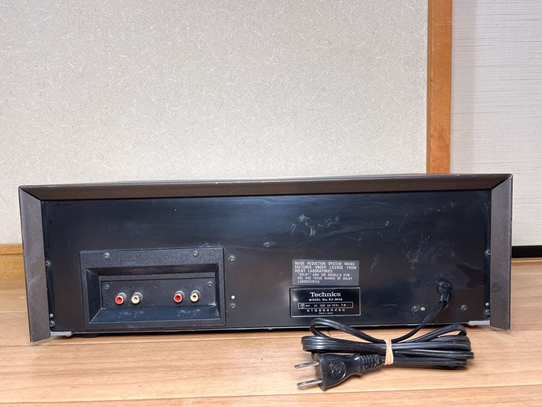 TECHNICS テクニクス ステレオカセットデッキ ​​M46 - メルカリ