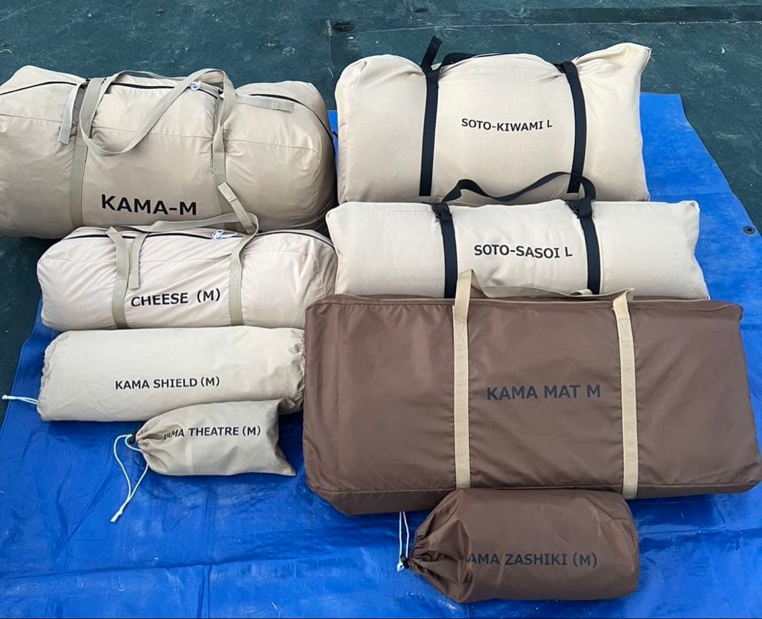 DOD カマボコテント3 他一式　 セット売りのみ ビーズ、最新モデル「カマボコテント3」1月16日～22日抽選販売 直営