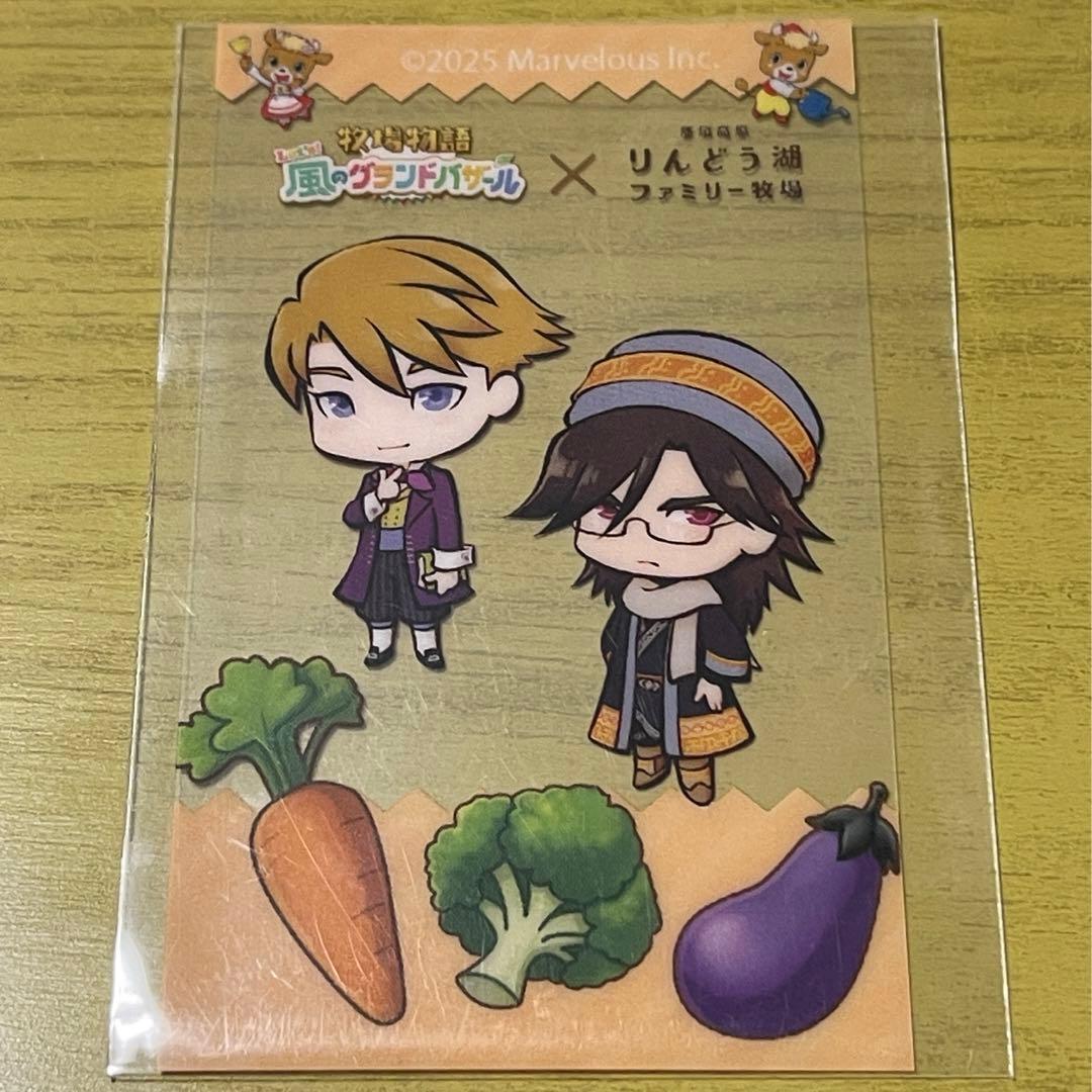 牧場物語 風のグランドバザール クリアカード ロイド ユリス - メルカリ