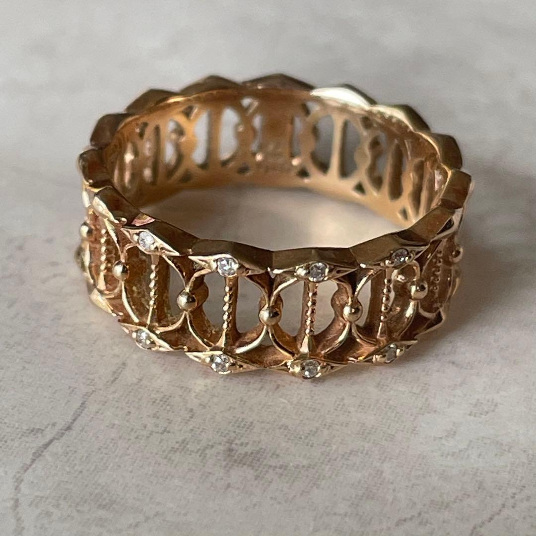 agete K10ダイヤモンドリング 2008年クリスマス限定 - メルカリ