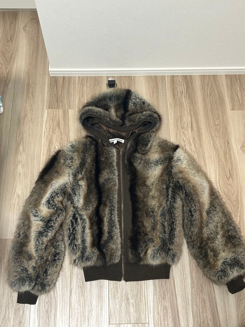 jaded london bear faux fur jacket - メルカリ