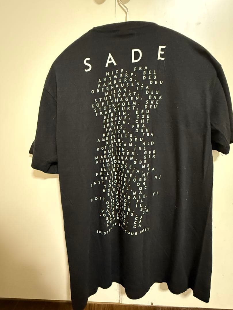 Sade ワールドツアーTシャツ　Mサイズ