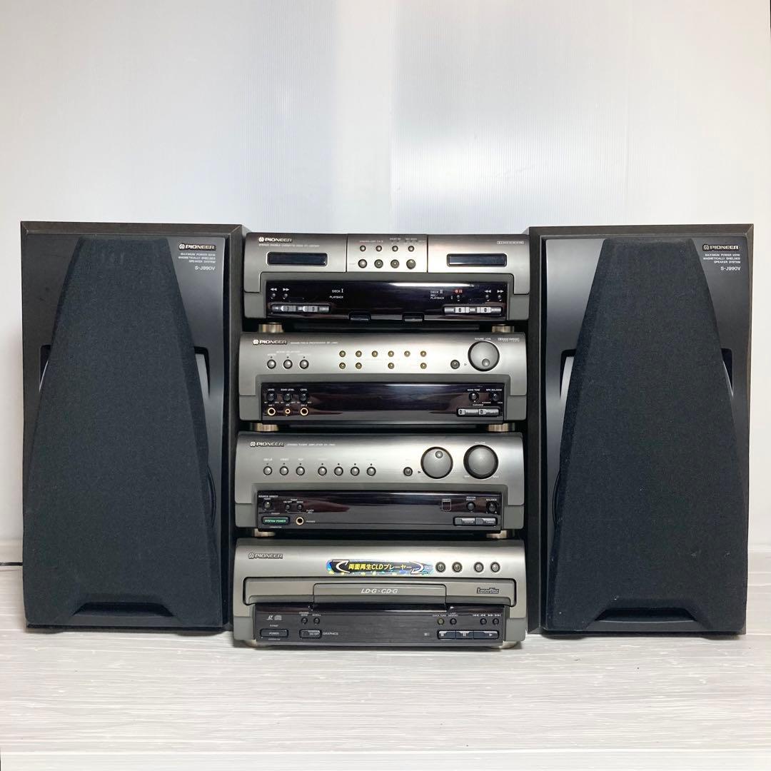 美品 Pioneer システムコンポ PRIVATE X-AV70 5点セット - メルカリ