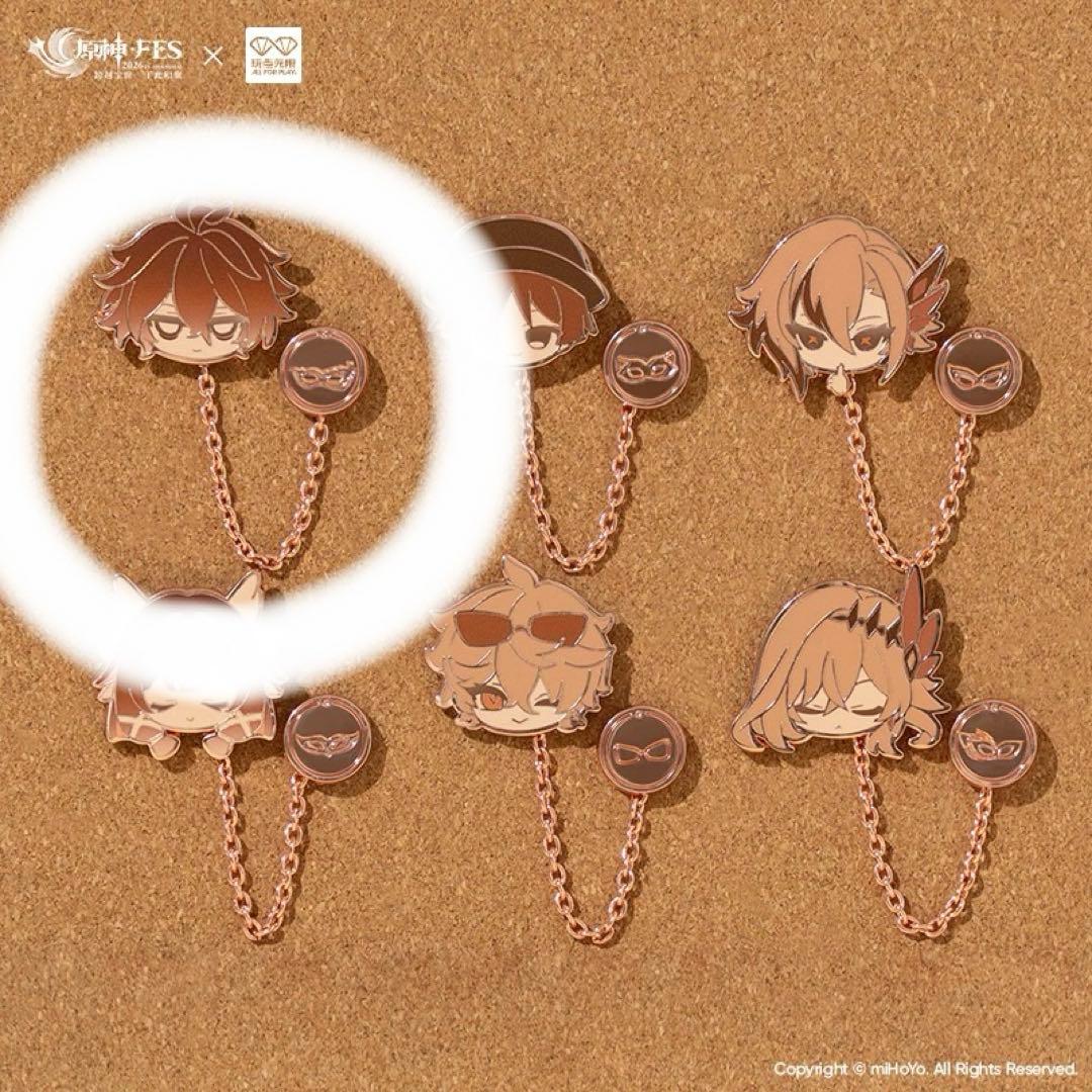 公式正規品】 フリンズ 原神 fes 2026 ピンバッジ 原神フェス - メルカリ