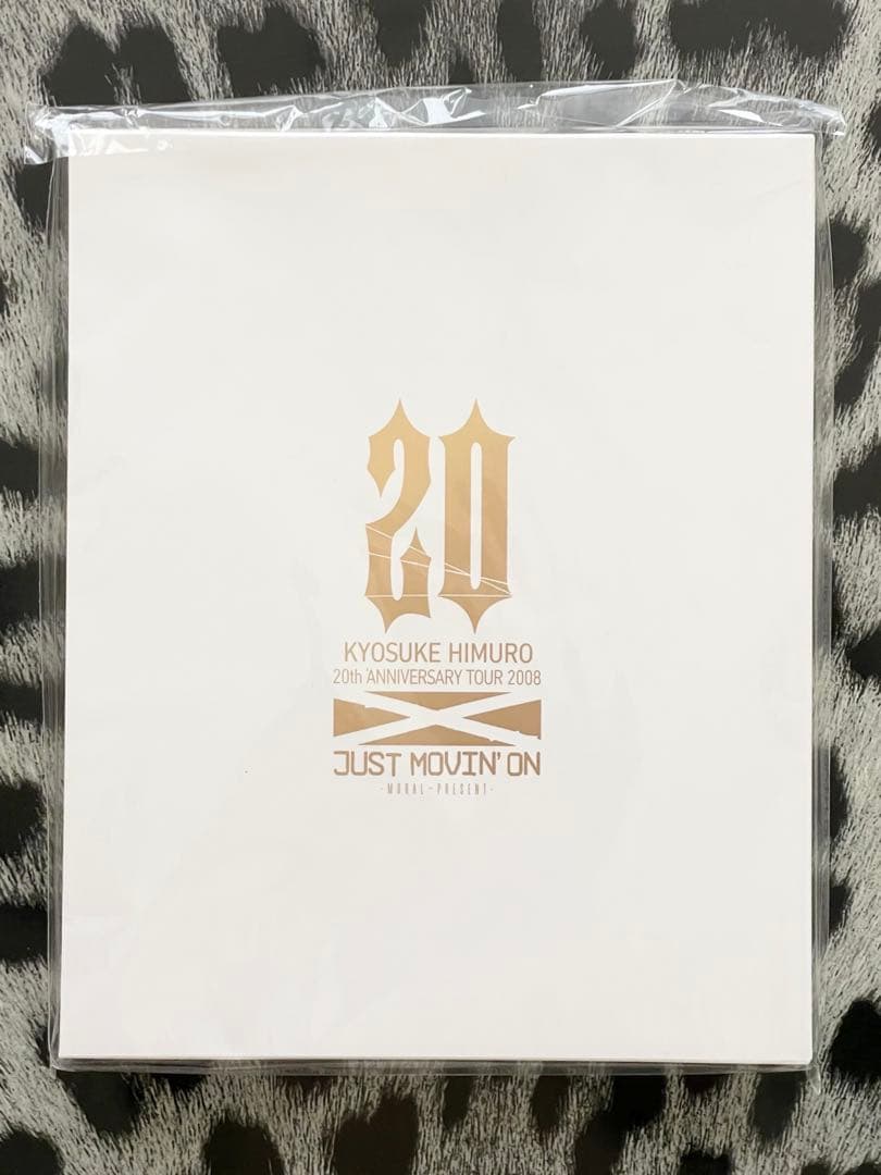 氷室京介20th anniversaryツアー'08パンフ/ストラップ/缶バッチ