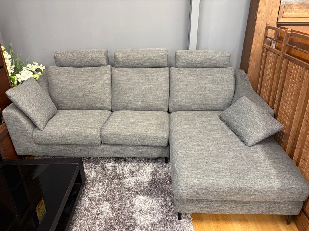 M117 ニトリ カウチソファ ソファ 幅2250mm M117 ニトリ カウチソファ