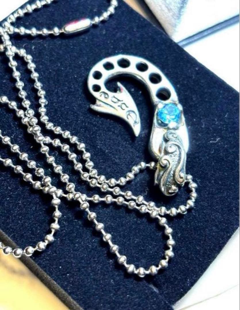 p*e様 BWLビルウォールレザー ネックレス 25周年限定品 チューブ 箱付