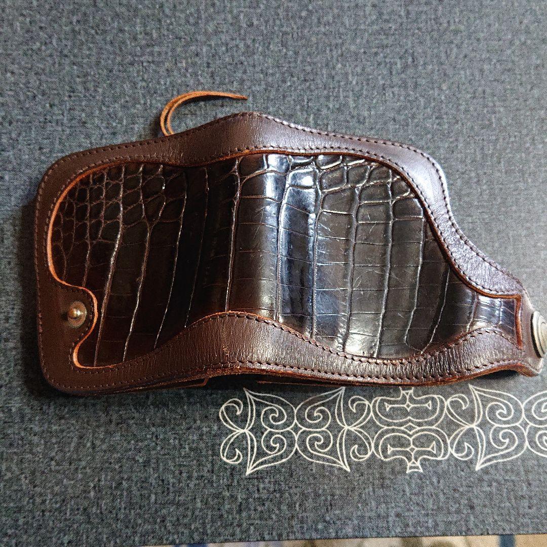 REDMOON レッドムーン TOSP-01CD クロコダイルショートウォレット