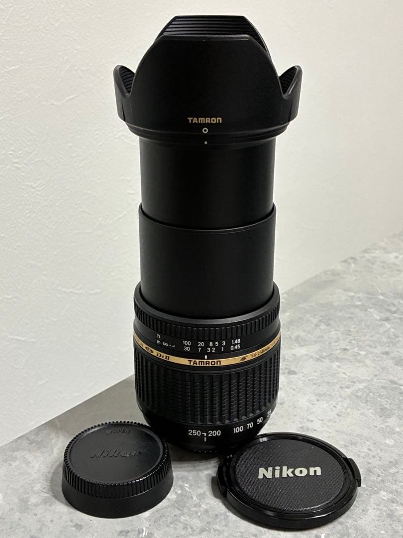 ⭐️外観美品⭐️TAMRON 18-250mm F3.5-6.3 MACROニコン用