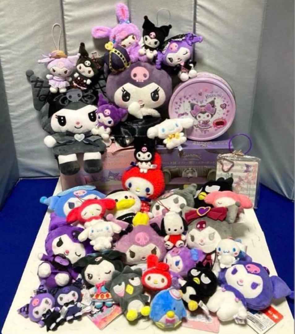 サンリオキャラクターズ　ぬいぐるみ　ジュエリーボックス　クロミ他　バラ売りOK