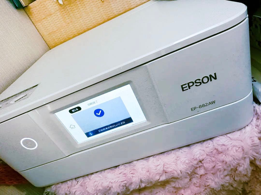 メンテナンスボックス新品交換済EPSONEP-882AW中古　3ヶ月に一回使用 メンテナンスボックス新品交換済EPSONEP-882AW中古 3ヶ月に一回使用