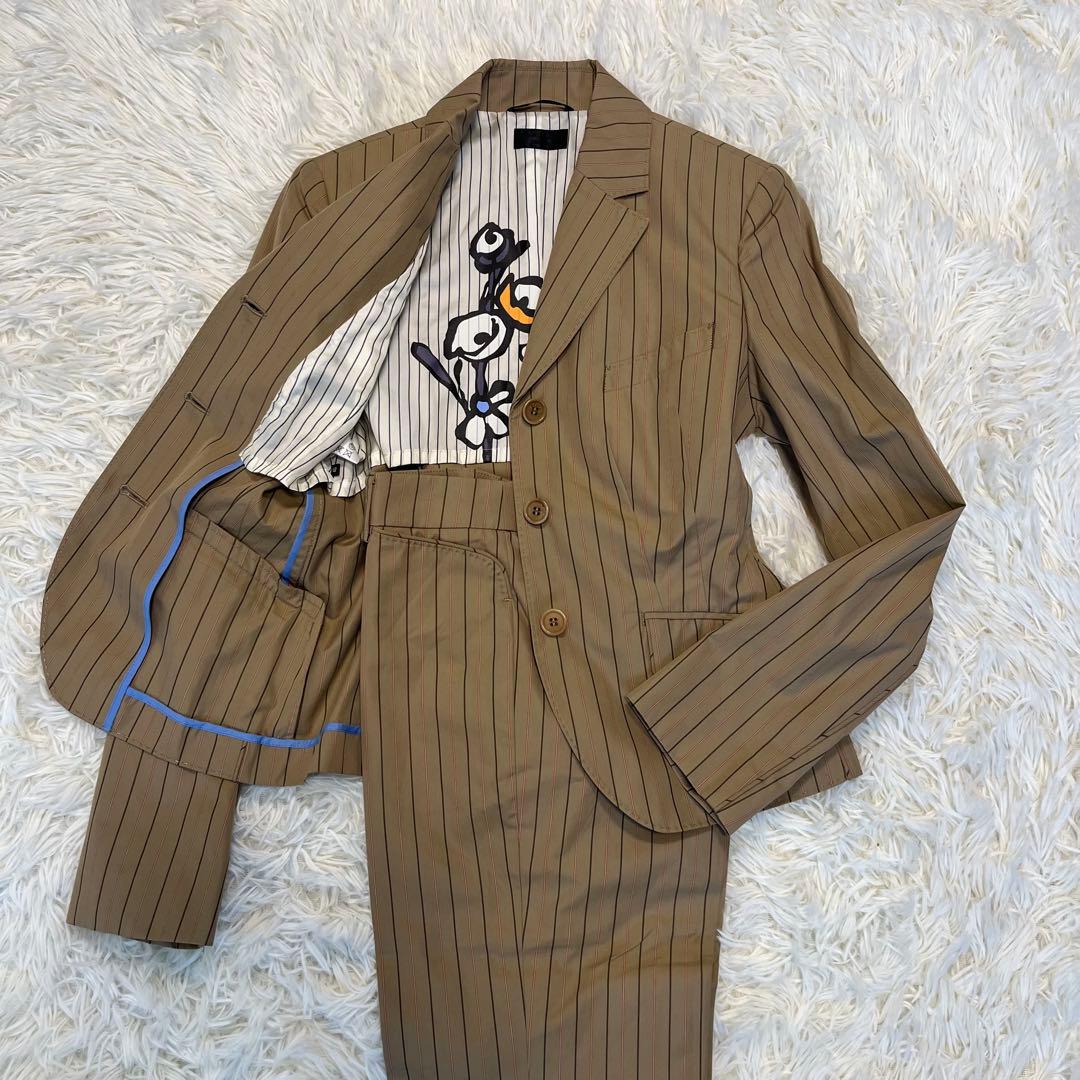 Paul Smith BLACK セットアップ パンツスーツ 花柄裏地 S〜M - メルカリ