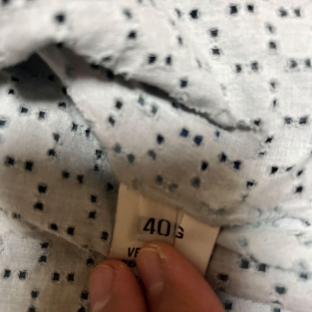 WLG by giorgio brato ブルーレザージャケット - メルカリ