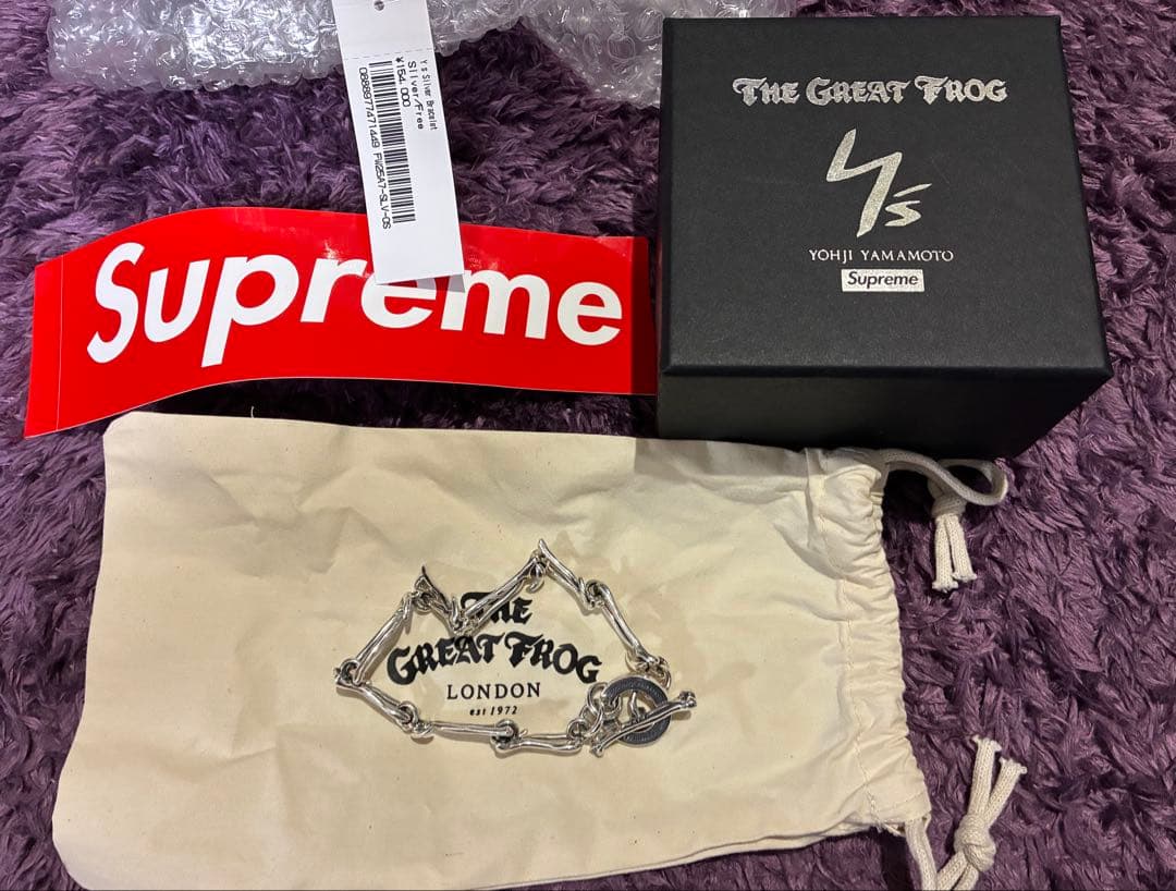 SUPREME ×Y's by Yohji Yamamoto Bracelet - メルカリ