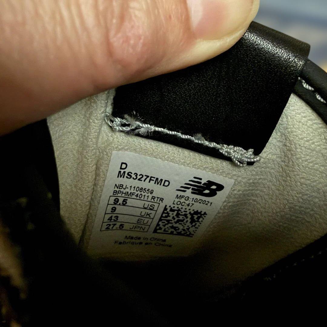 美品 new balance フランクミューラー 27.5cm ブラック