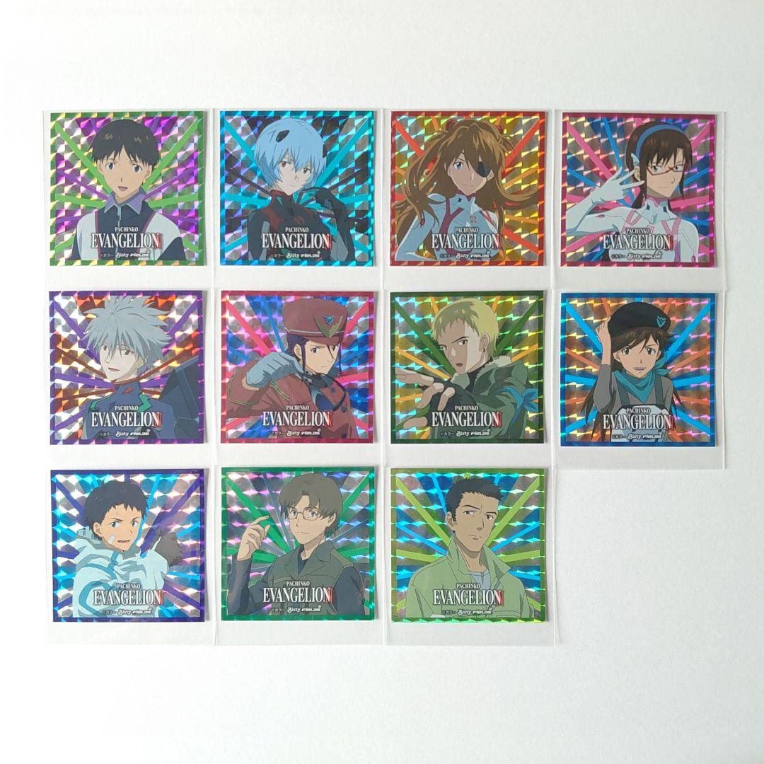 全50種 フルコンプ 新世紀エヴァンゲリオン トレーディングステッカー